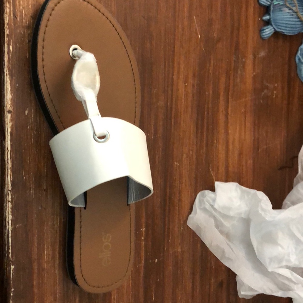 White dress sandal